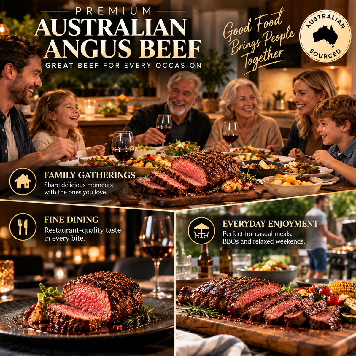 🥩 Premium Australian Angus — Rich Flavor, Real Nutrition, Pure Satisfaction - QZE
