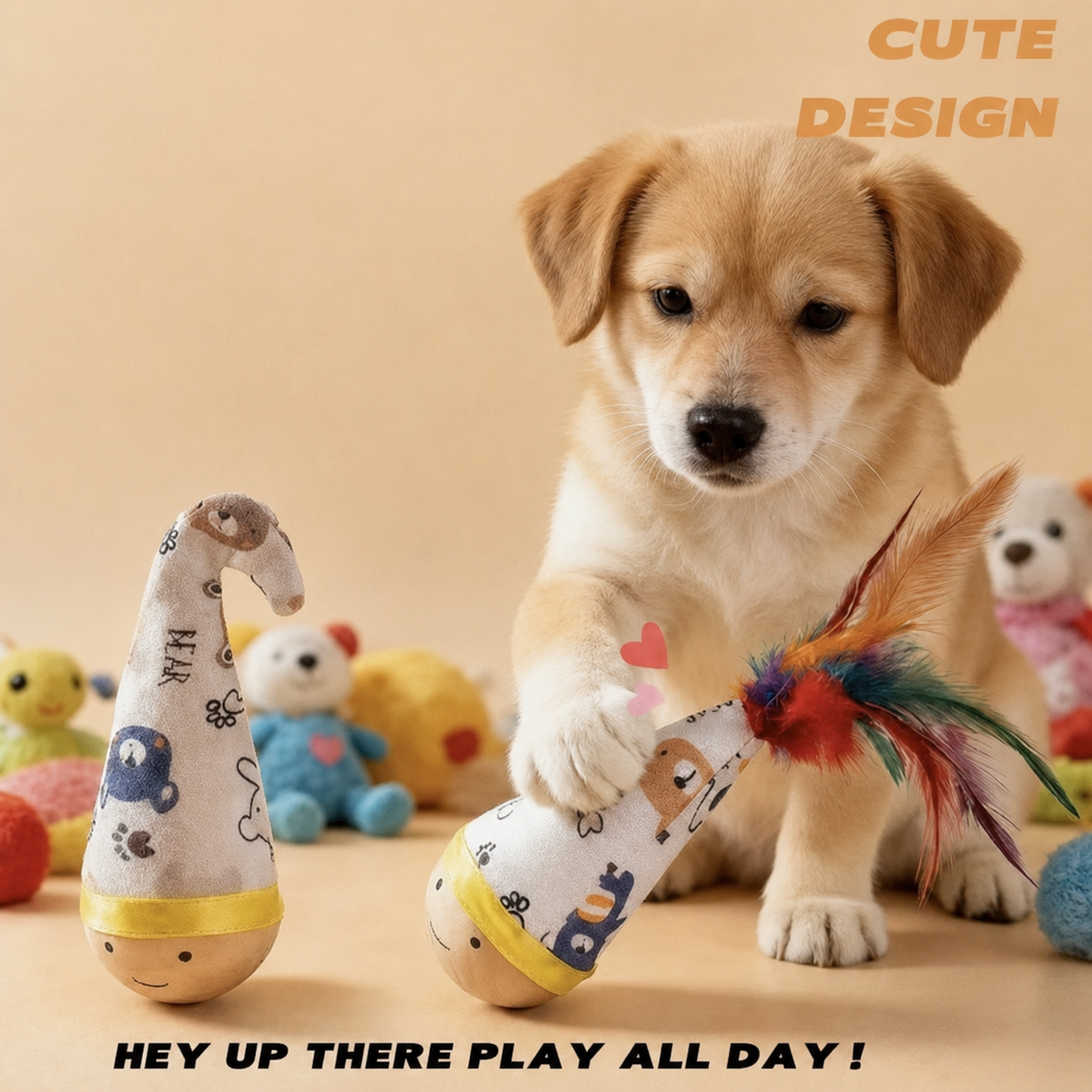 Snuggle Plush Toy for Dogs & Puppies