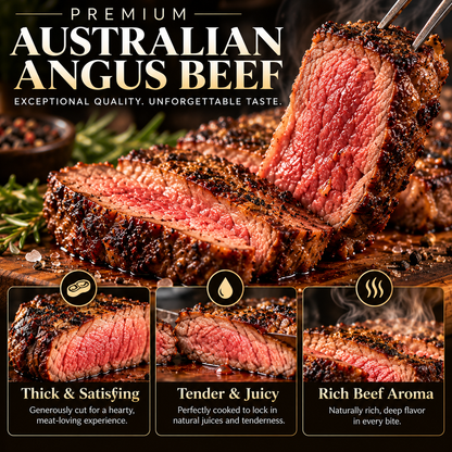 🥩 Premium Australian Angus — Rich Flavor, Real Nutrition, Pure Satisfaction - QZE