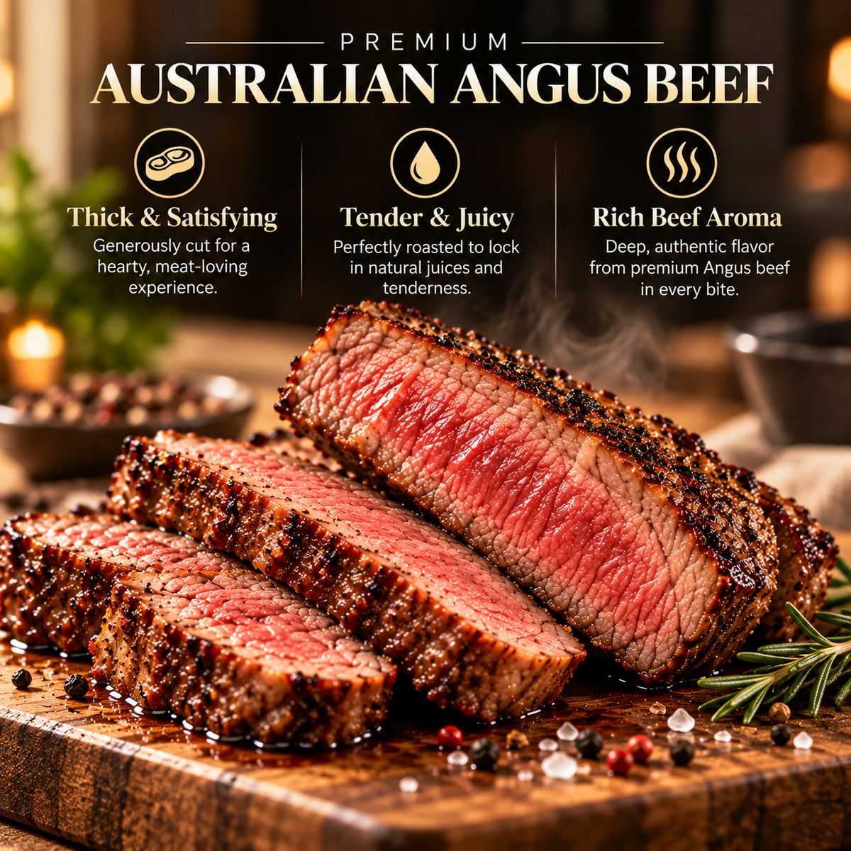 🥩 Premium Australian Angus — Rich Flavor, Real Nutrition, Pure Satisfaction - QZE