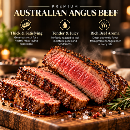 🥩 Premium Australian Angus — Rich Flavor, Real Nutrition, Pure Satisfaction - QZE