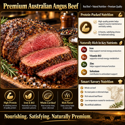 🥩 Premium Australian Angus — Rich Flavor, Real Nutrition, Pure Satisfaction - QZE